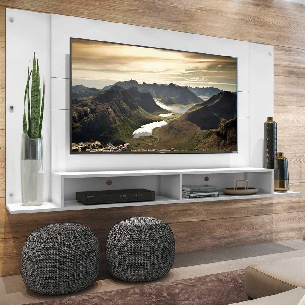 Painel p/ TV 60” Quebec Multimóveis Branco