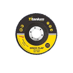 Disco de Corte 4.1/2" Flap Power Curvo para Aço Titanium