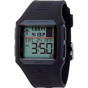Relógio Rip Curl Rifles Tide Black A1119 Tábua De Maré