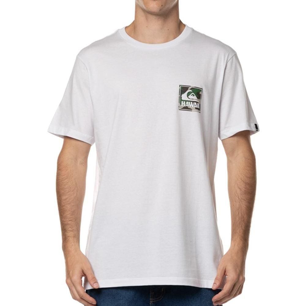Camiseta Quiksilver HI Multiples WT24 Masculina Branco