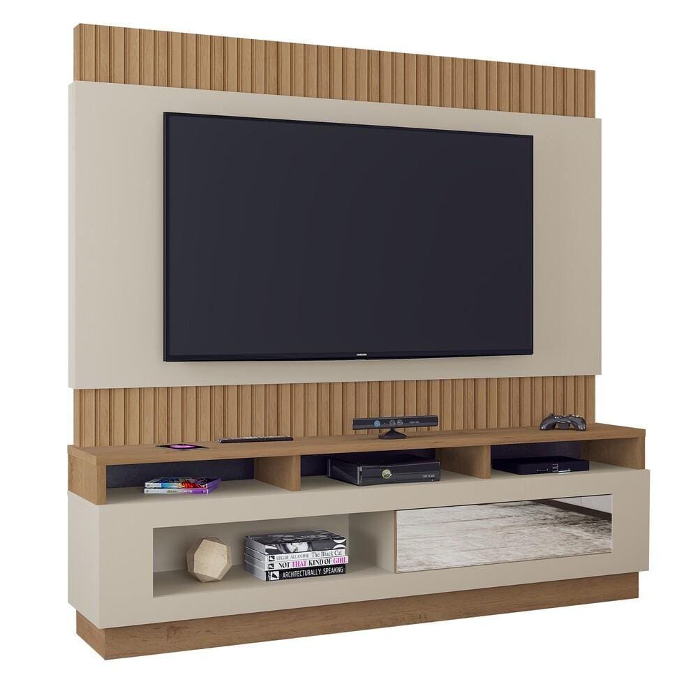 Rack com Painel TV até 65" com 1 Porta Multimóveis CR45212