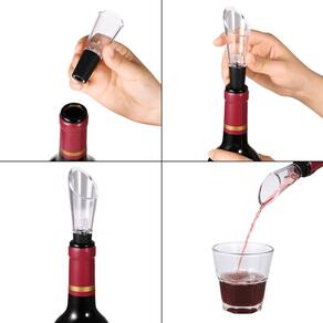 Bico Aerador Dosador para Garrafa de Vinho e Decantador