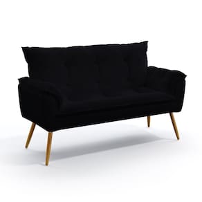 Poltrona Namoradeira Beta / N-024 Veludo Preto