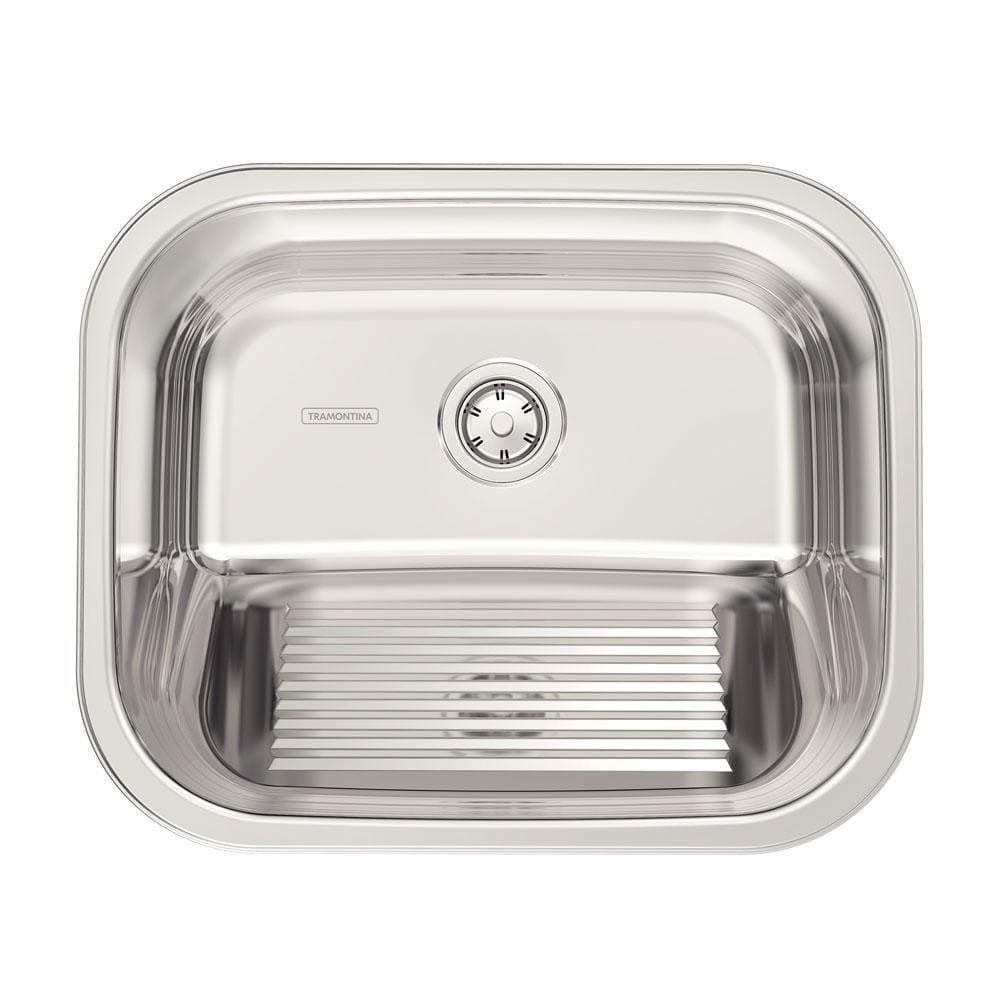 Tanque de Encaixe Para Embutir Hera 34l em Aço Inox Polido 50x40 - Tramontina 94400407