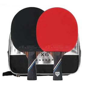 Raquete de Tênis de Mesa Profissional Kokutaku X6