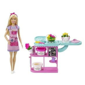 Boneca Barbie Profissões Loja De Flores - Mattel