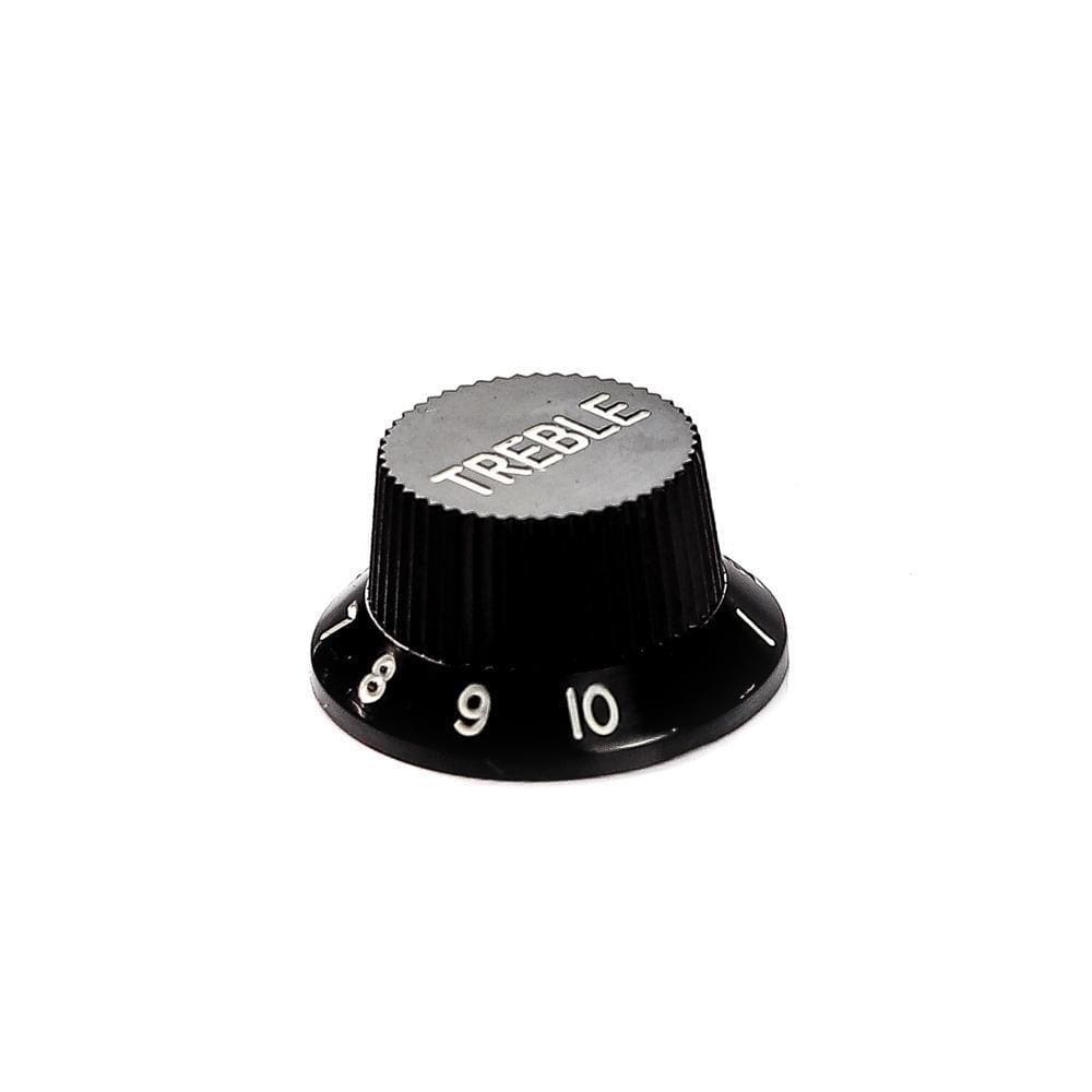 Knob Plástico Instrumentos (4 Unidades) Spirit Pst-bass-bk [f035]
