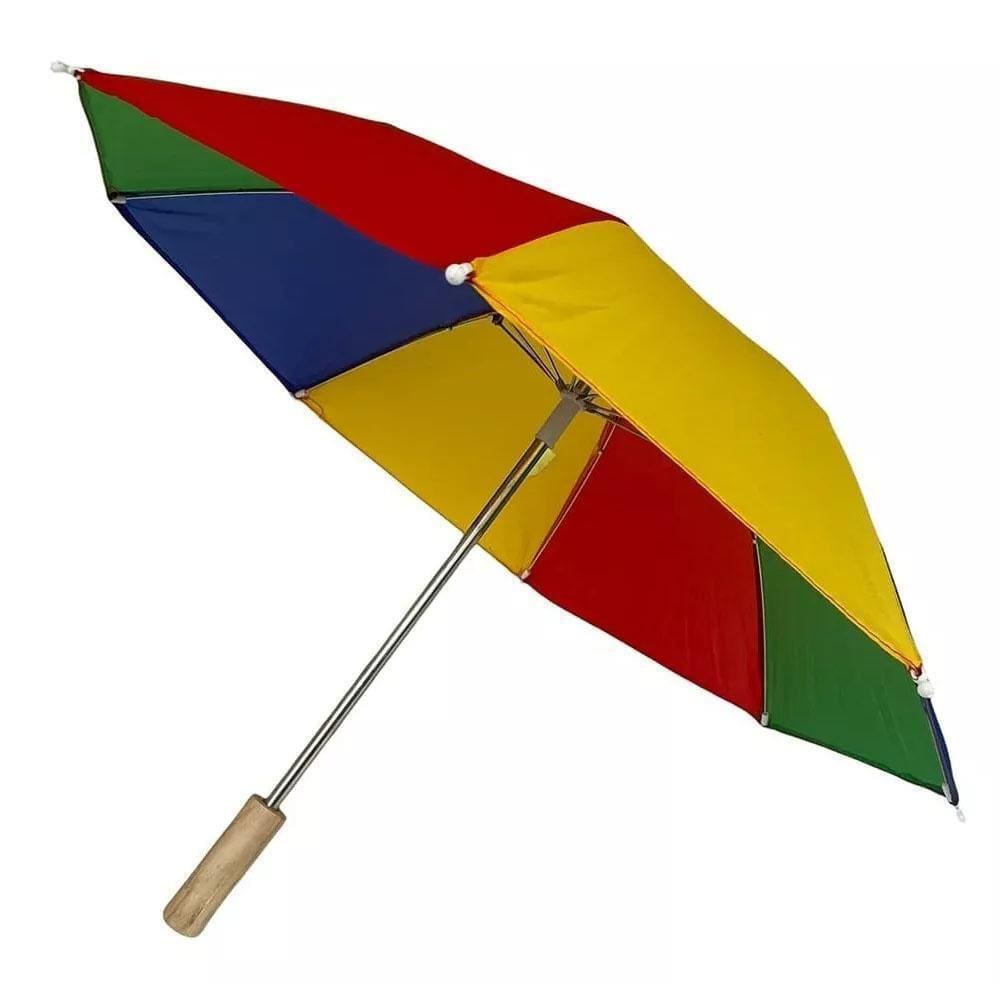 Guarda Chuva De Frevo Colorido Carnaval Adereço Fantasia