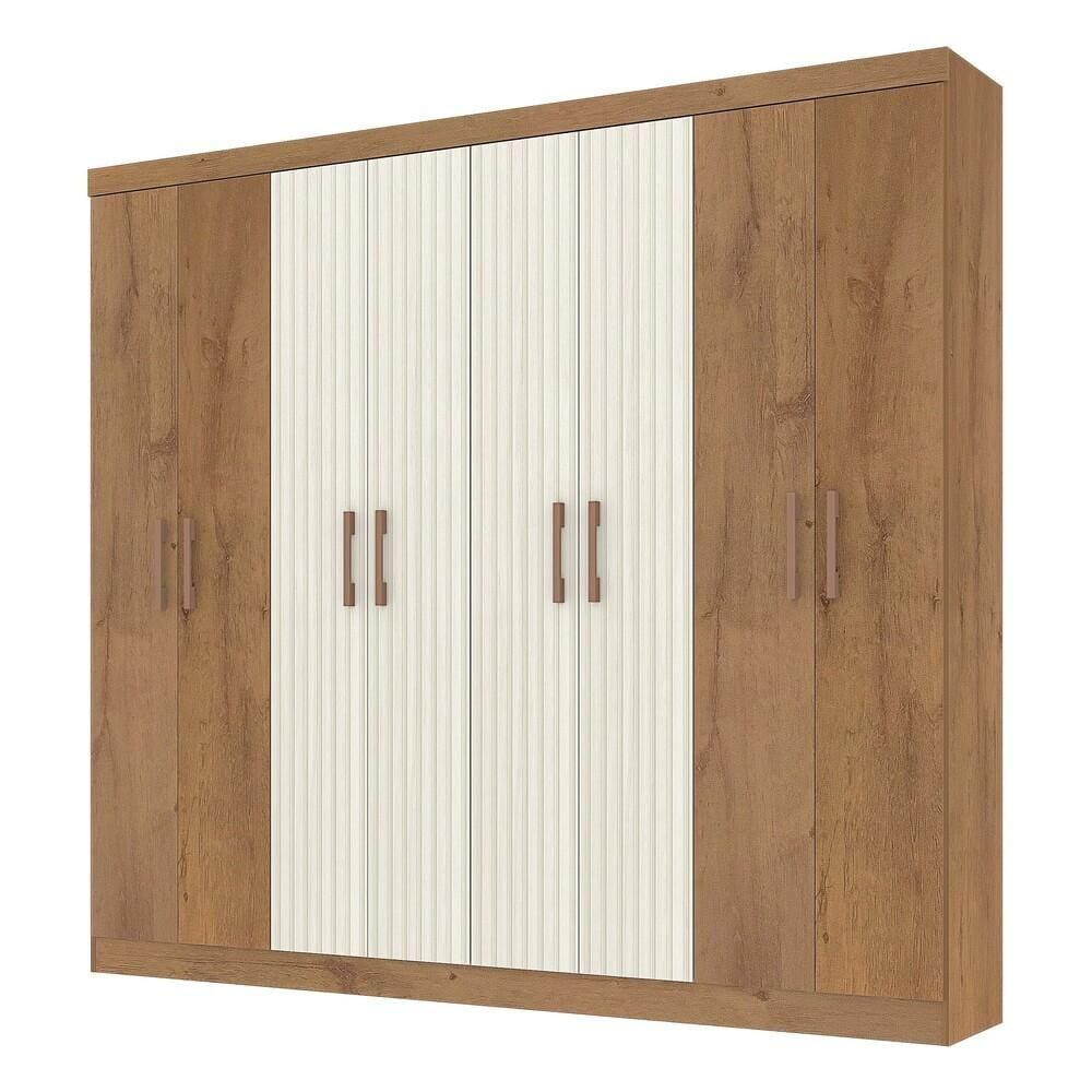 Guarda-Roupas 207,6cm com 8 Portas Multimóveis CR35130