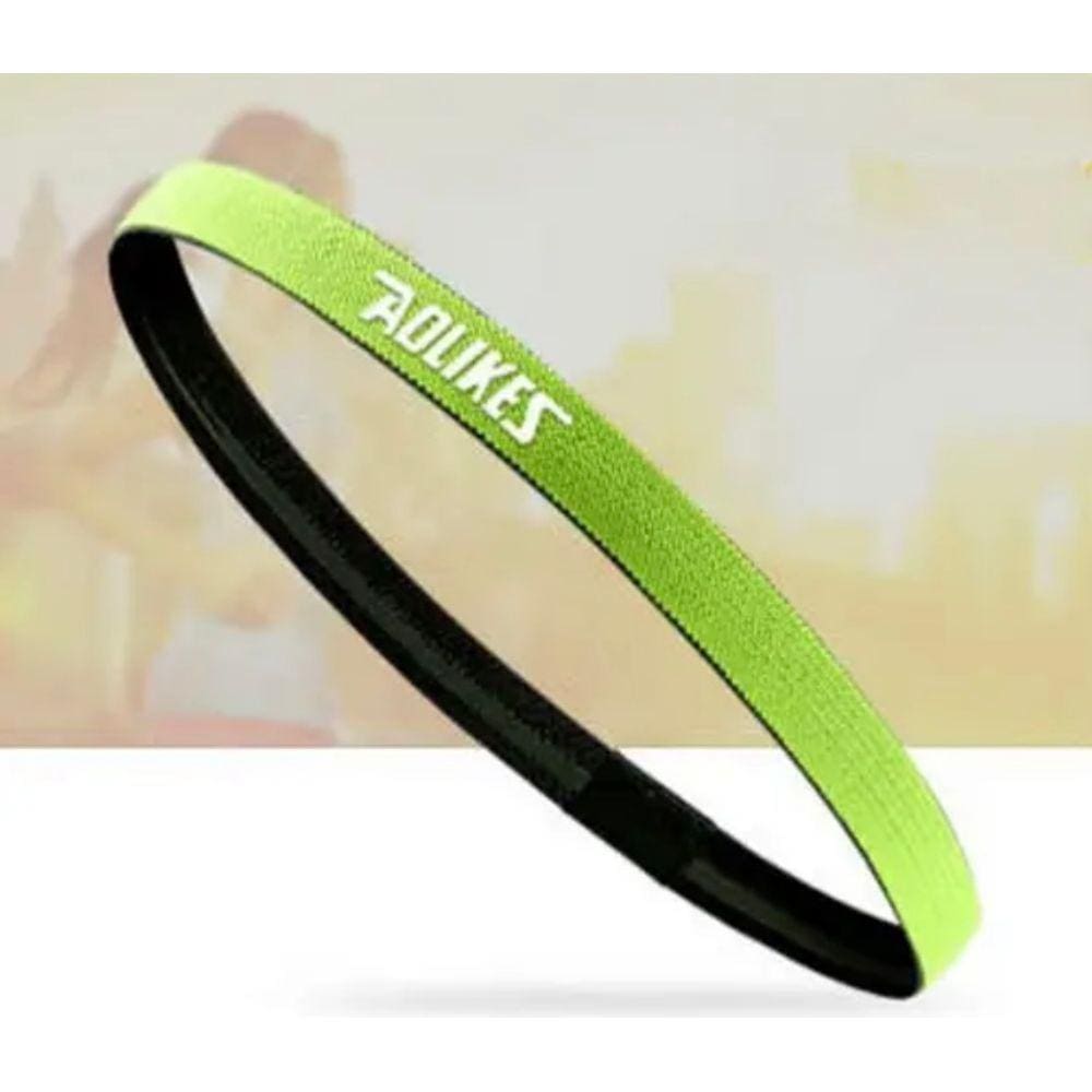 Headband Faixa De Cabeça Testeira Aolikes Sweatband Verde