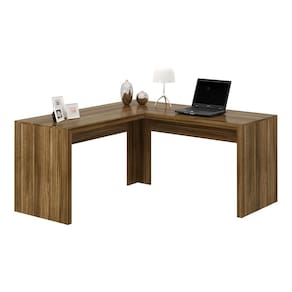 Escrivaninha/Mesa Escritório de Canto Multimóveis CR25024 Nogal