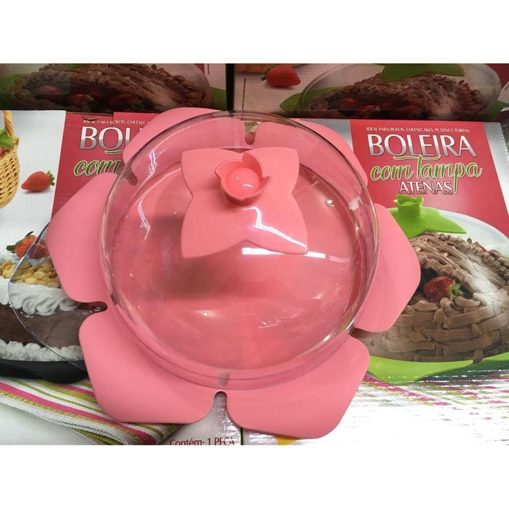 Boleira com Tampa em Acrílico | Design Elegante e Funcional