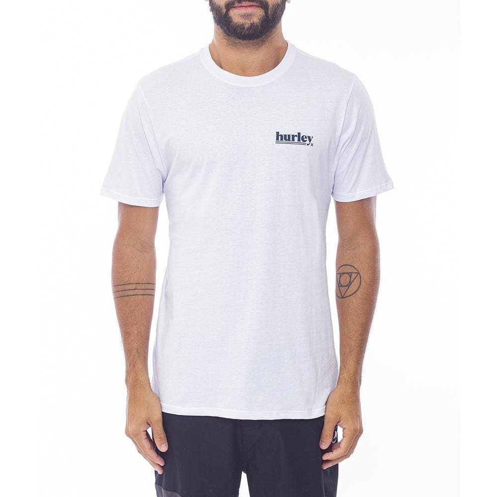 Camiseta Hurley Puff WT24 Masculina Branco