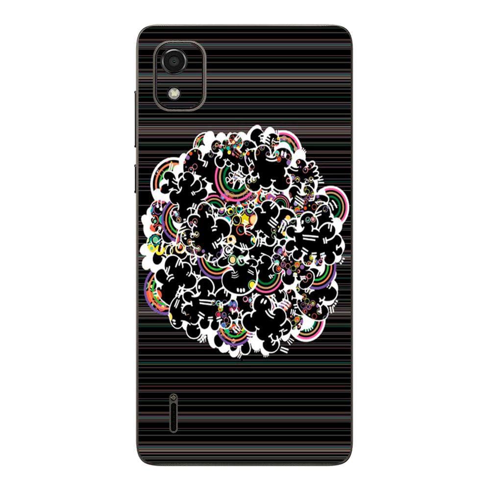 Capa Adesivo Skin110 Verso Para Nokia C2 2nd Edition (2022)