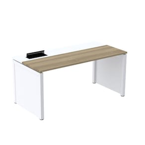 Plataforma Simples 120x792 Pscpp120/792/1 Pessoa Noce Naturalle/Branco