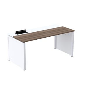 Plataforma Simples 160x792 Pscpp160/792/1 Pessoa Walnut/Branco