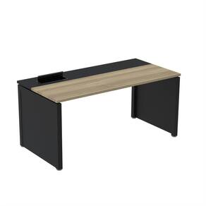 Plataforma Simples 140x792 Pscpp140/792/1 Pessoa Noce Naturalle/Preto