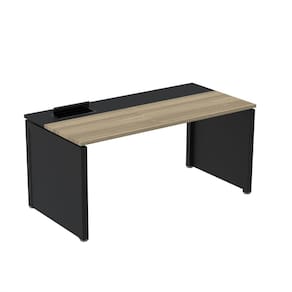Plataforma Simples 160x792 Pscpp160/792/1 Pessoa Noce Naturalle/Preto