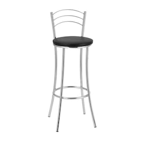 Banqueta para Cozinha Bc26/a A101 Cromado/Preto