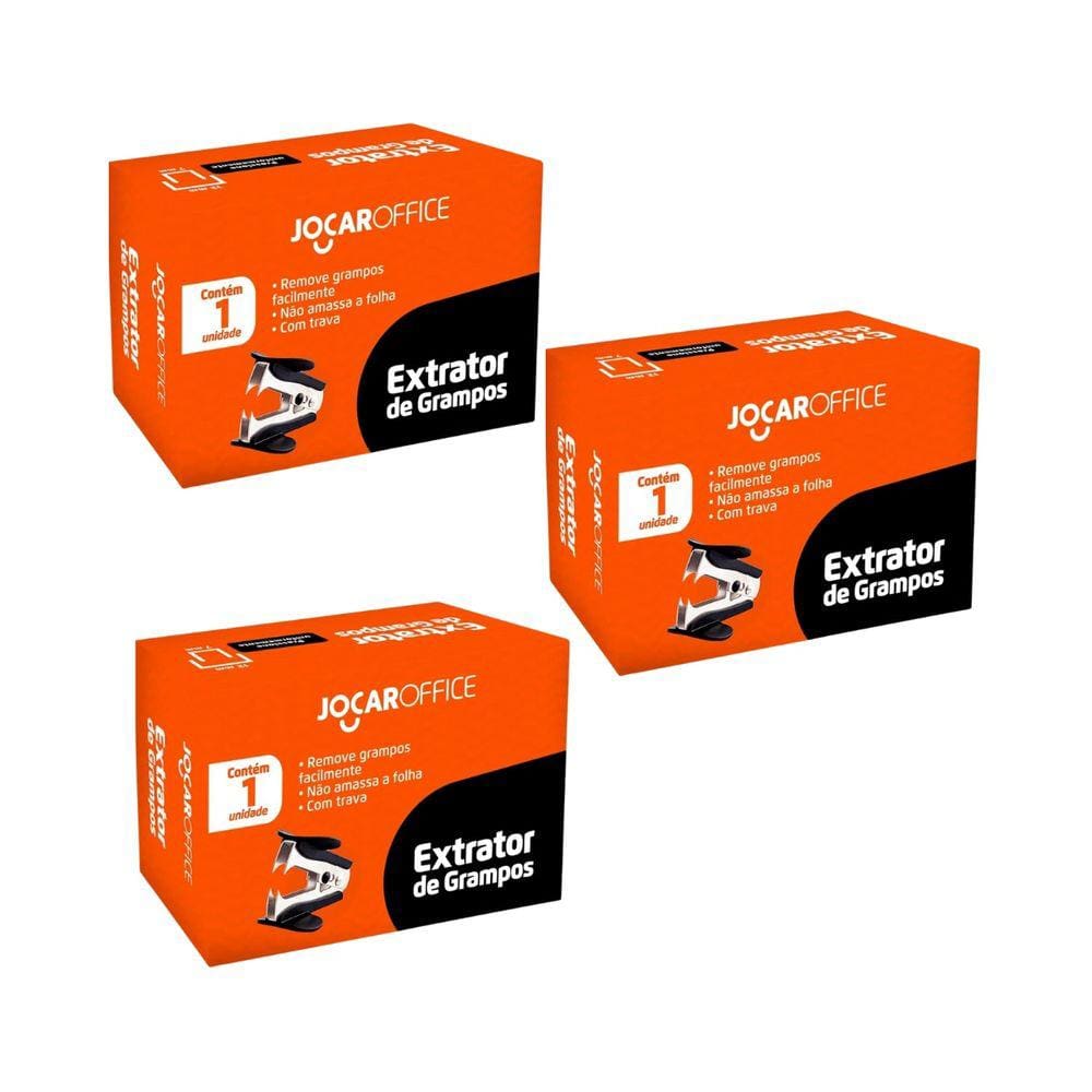 Kit 03 Extrator de Grampos - Jocar Office
