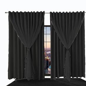Cortina Blackout 8,10X2,80 Sala E Quarto Blecaute Ana Preto