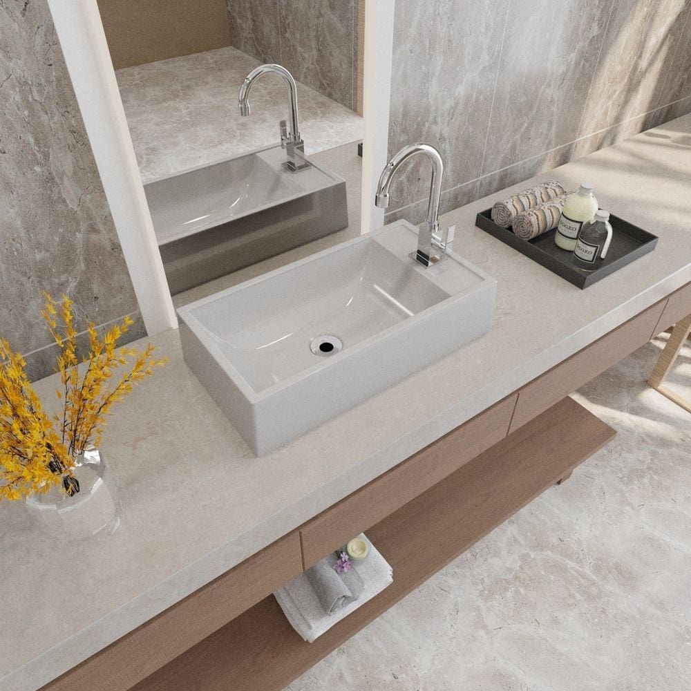 Kit Cuba Rl545 Roma com Válvula Metal Cinza