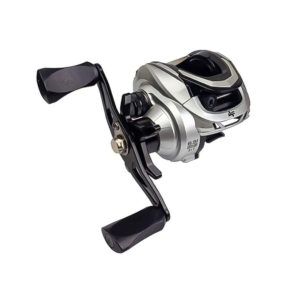 Carretilha Pesca Esportiva Albatroz S22 Silver 6 Rolamentos 6.3:1 Drag 7 kg