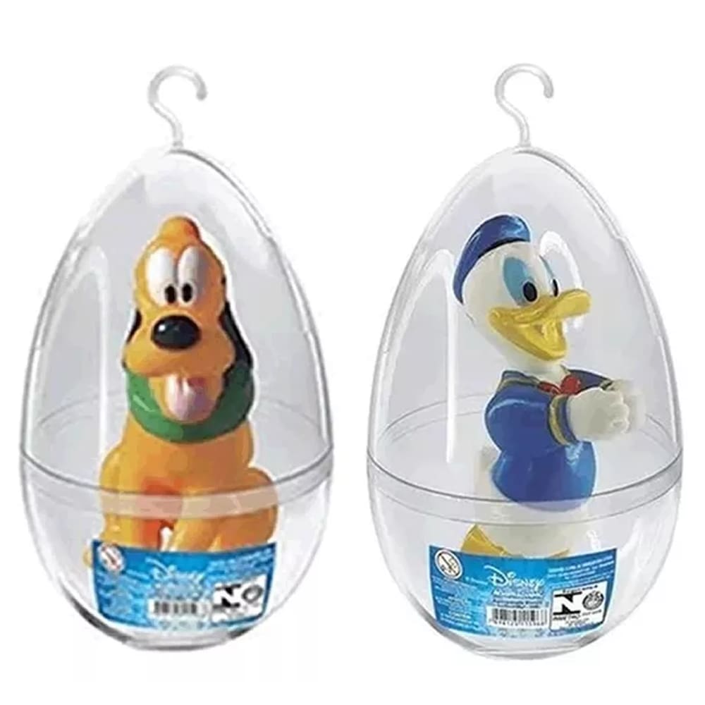 Bonecos de Vinil Agarradinho Donald e Pluto Disney Líder