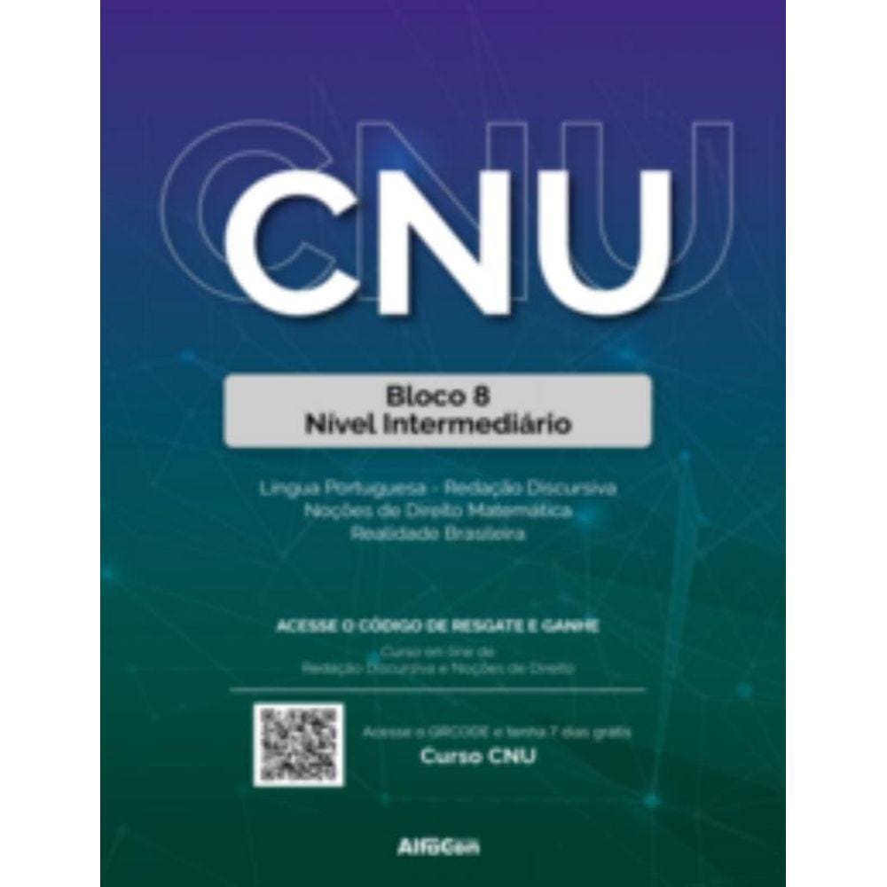 Cnu - Concurso Nacional Unificado - Bloco 8