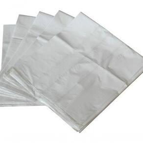 Saco De Lixo Branco De 60 Litros Pacote Com 100 Unidades