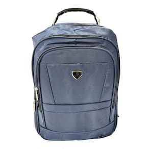 Mochila Casual 18" Notebook alça - Azul - Kimtino