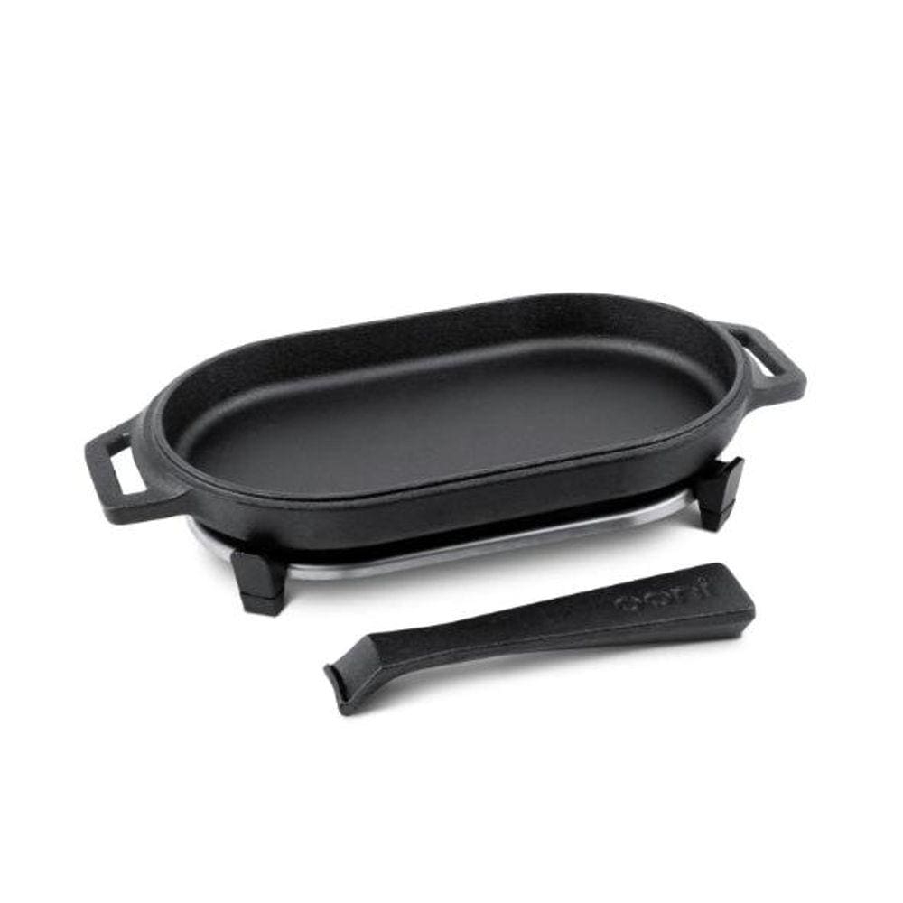 Chapa de Ferro Fundido Ooni Sizzler com Base em Aço Inox