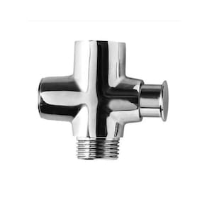 Desviador Manual P/ Ducha De Mão De Chuveiro Latão Metal Cr