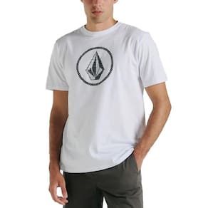 Camiseta Volcom Circle Stone WT24 Masculina Branco