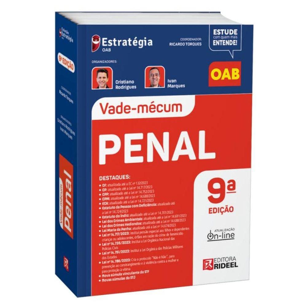 Vade-mécum Penal - Estratégia - 9ª Edição