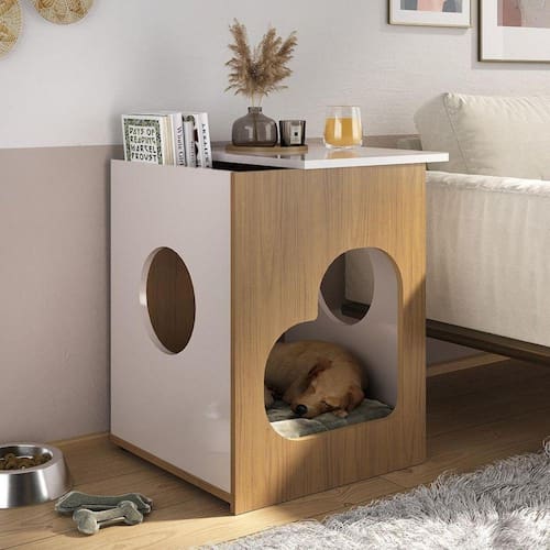 imagem-Mesa de Apoio Pet Artely - Bege