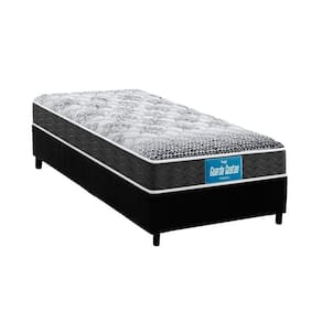 Conjunto Box Solteiro: Colchão Anatômico Probel D28/ep Guarda Costas Prómiddle + Base Crc Suede Black(88x188)