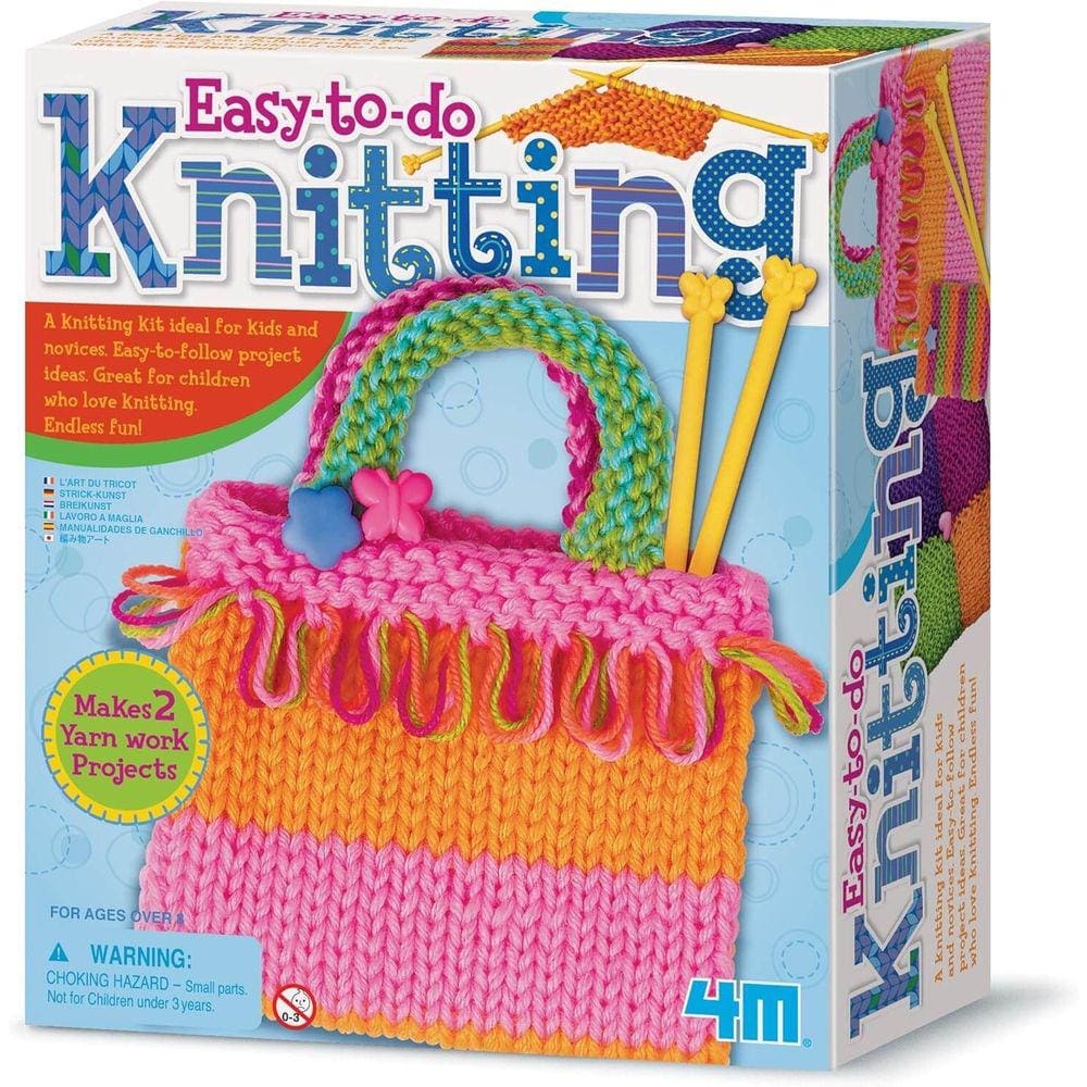 Meu Primeiro Tricô Brinquedo Educativo 4M
