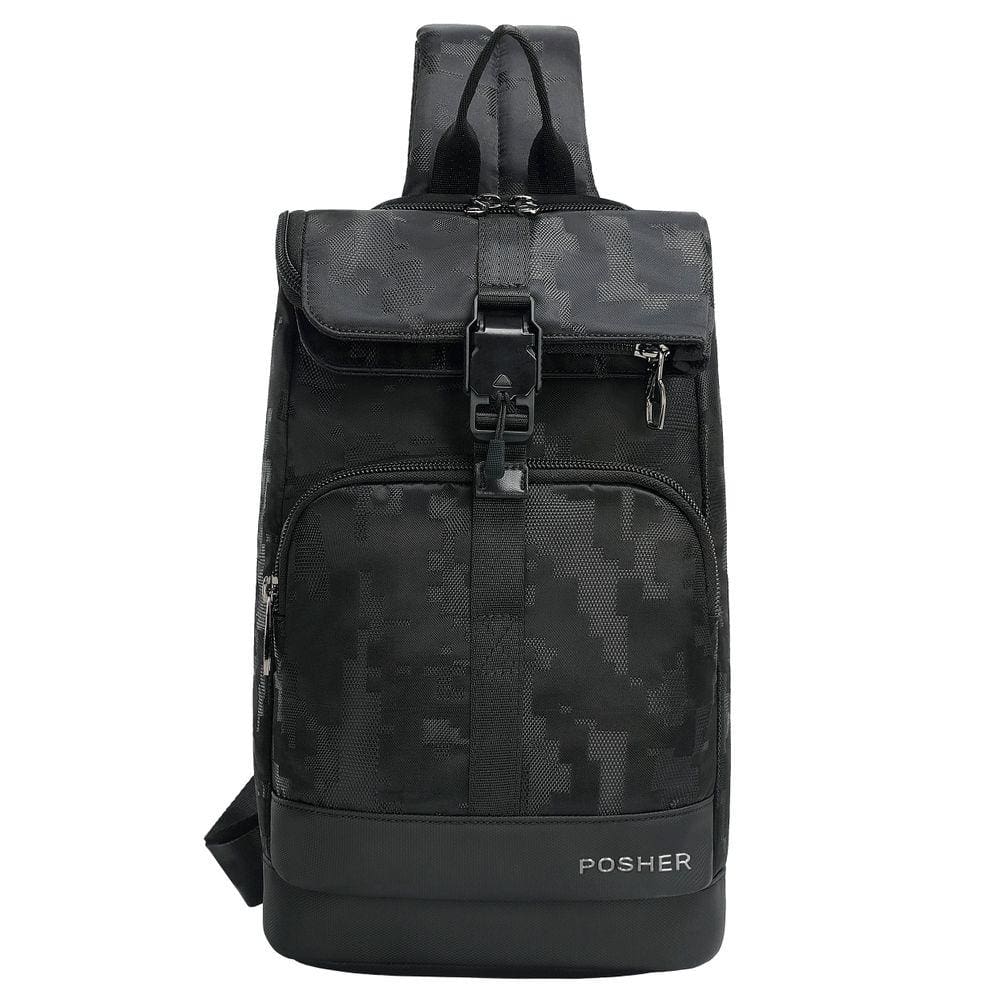 Mochila Transversal Posher Avante Preto