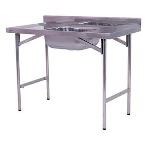 Pia Industrial Benfati Inox 430 180x60cm com 1 Cuba 503
