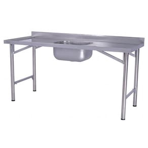Pia Industrial Benfati Inox 304 190x70cm com 1 Cuba 664
