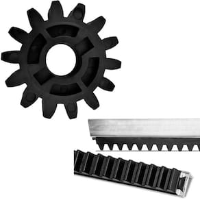 Engrenagem Externa 14 Dentes Nylon Slider + 6 Metros Cremalheira