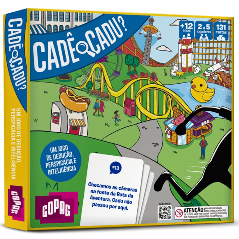 Jogo De Tabuleiro Jogo Cadê O Cadu? Copag