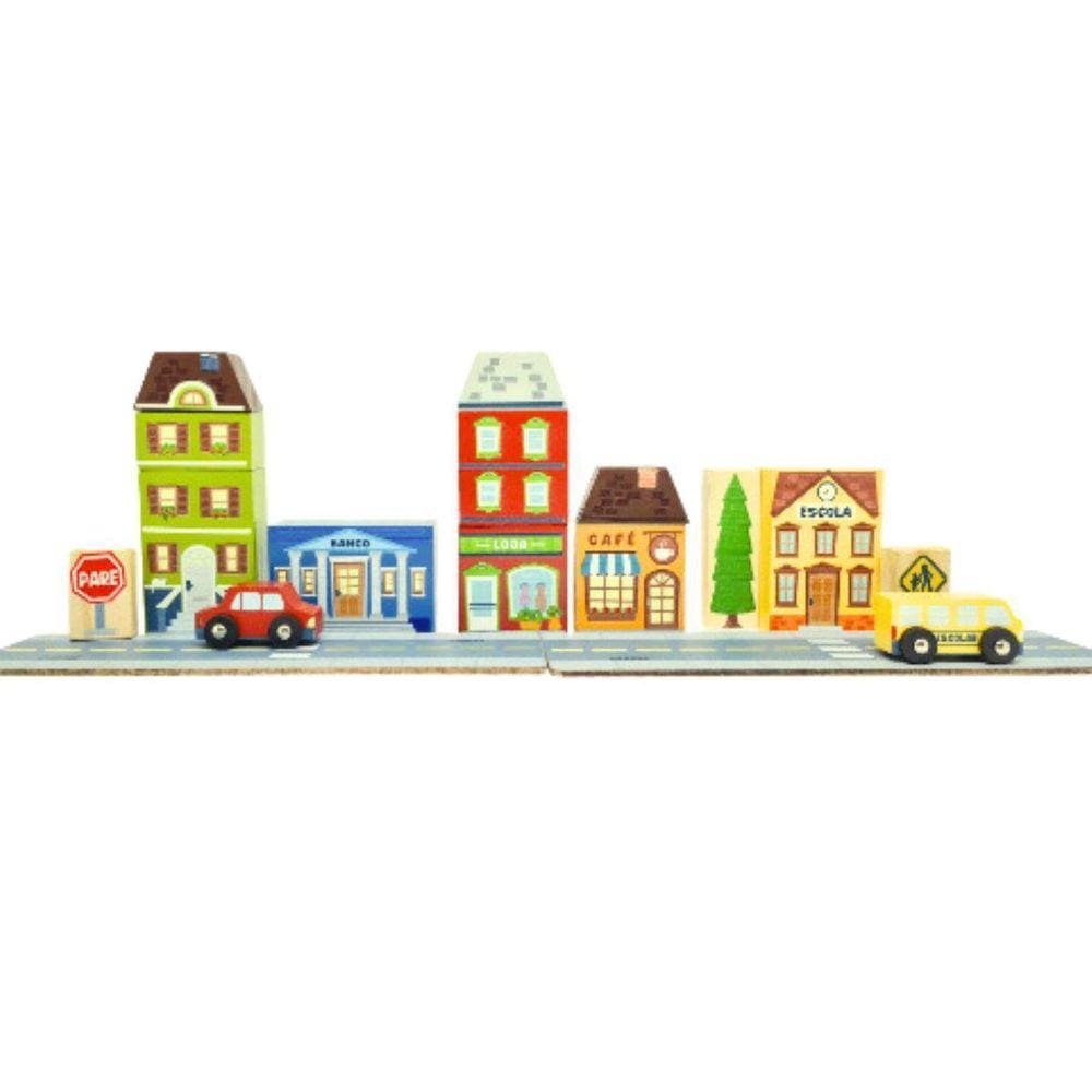 Blocos De Montar Cidade Ref. 209- Newart Toys