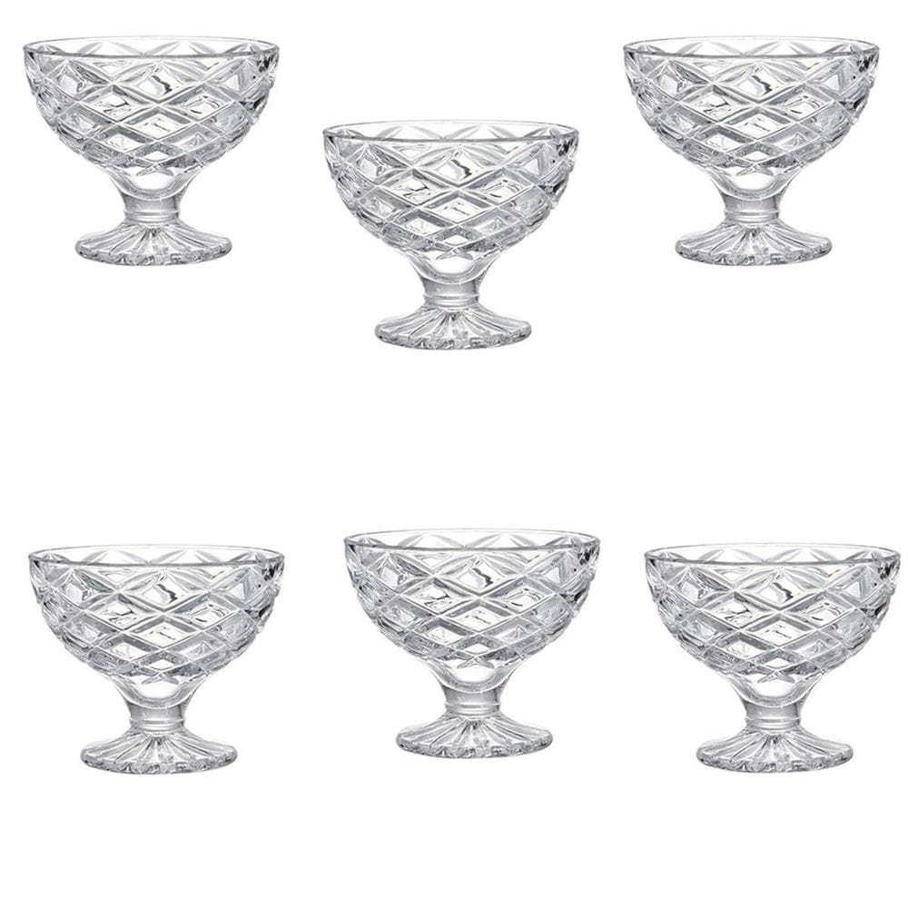 Seis   6   Taças Para Sobremesa, Sorvete Ou Petiscos 220 Ml