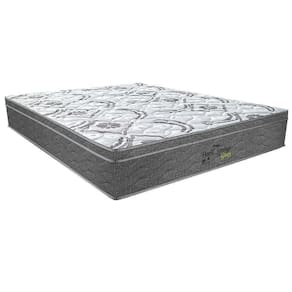 Colchão Queen Molas Ensacadas Perfil Springs Euro Pillow Gray (158x198x30)