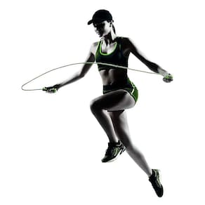 Corda de Pular Ajustável Jump Rope Profissional até 2,60m
