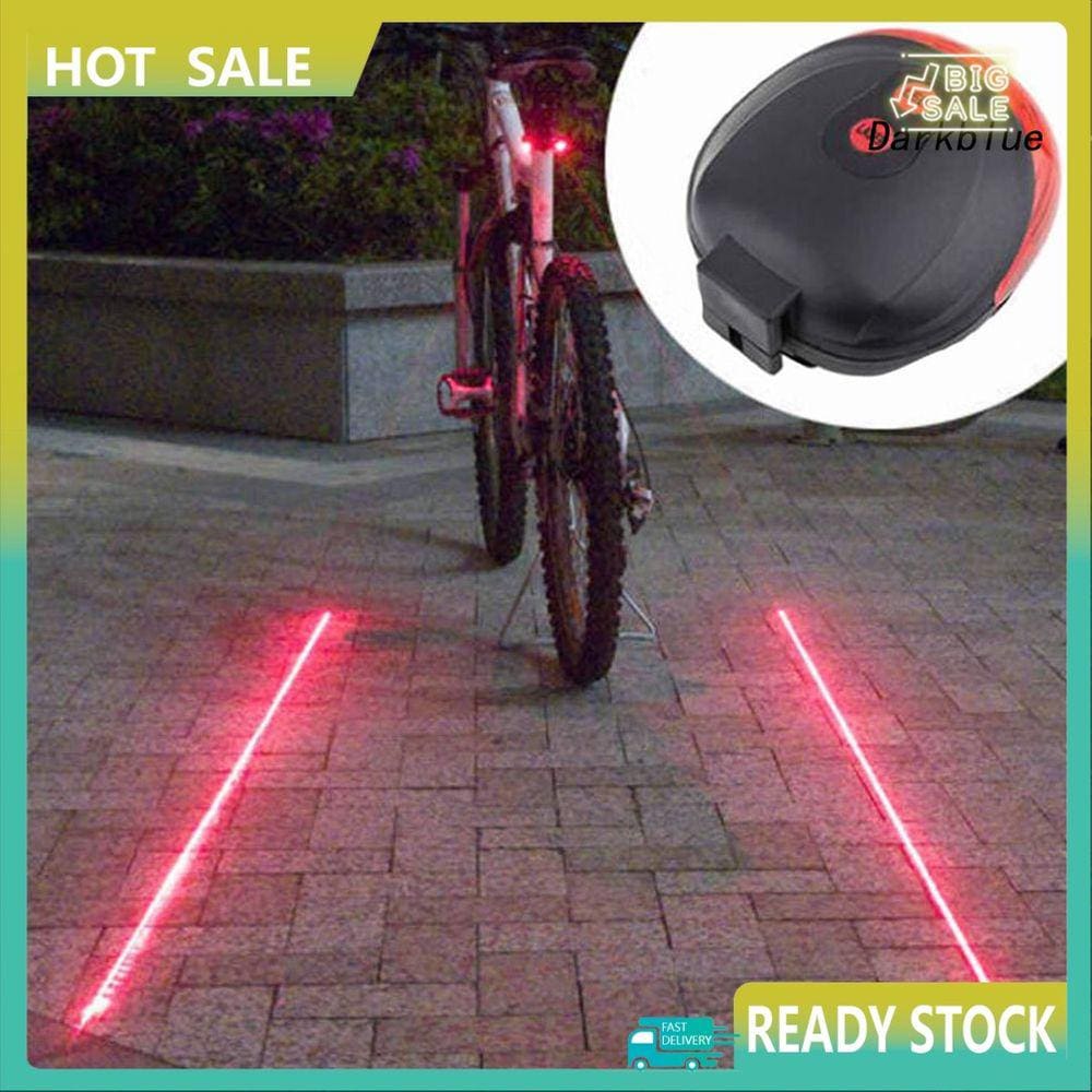 Lanterna Bike Sinalizador Acessórios Traseiro Bicicleta Ciclo De Aviso