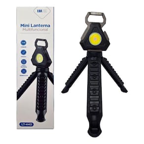 Mini Lanterna Portatil Pratica Tipo C Com Ima
