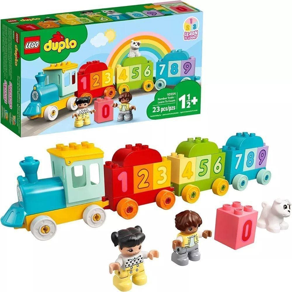 Lego Duplo Trem Dos Números Aprender A Contar - 10954